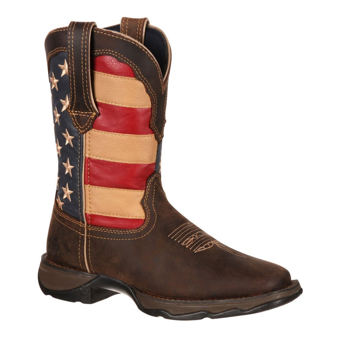 Durango Rebel Patriotic Women's Pull-On Western Flag Boot RD4414