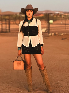 Alamo Saddlery The Bronco Bags - Cowboy Stitch edition