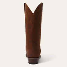 Load image into Gallery viewer, Stetsons Men&#39;s Crockett Brown Distressed Round Toe Boots 4079