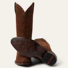 Load image into Gallery viewer, Stetsons Men&#39;s Crockett Brown Distressed Round Toe Boots 4079