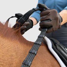 Load image into Gallery viewer, CorrectConnect Sure Grip Rubber Rein with 1&quot; Hand Stop