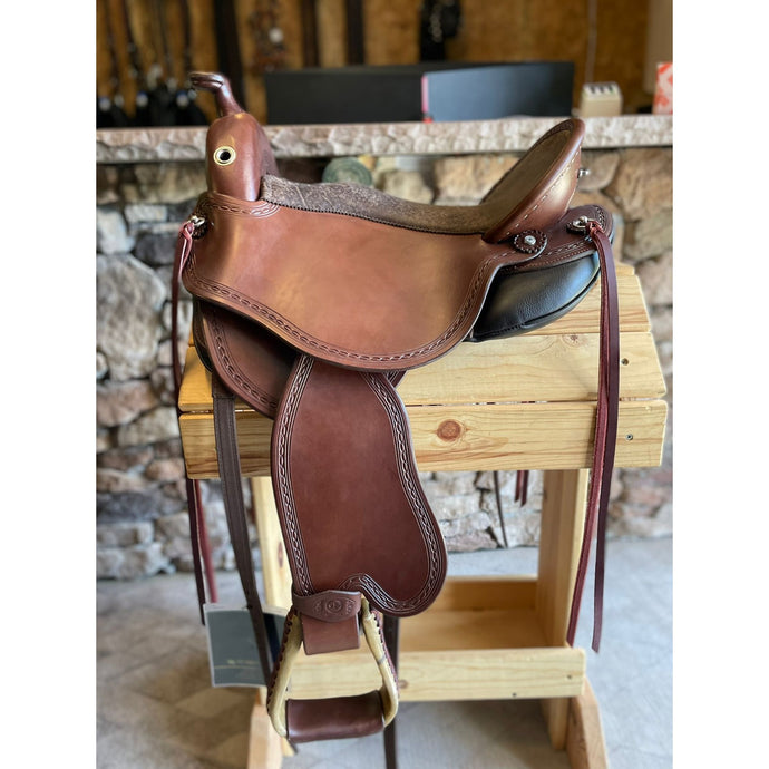 DP Saddlery Quantum Size S2 Short & Light Western 1216-5843 Consignment In Stock