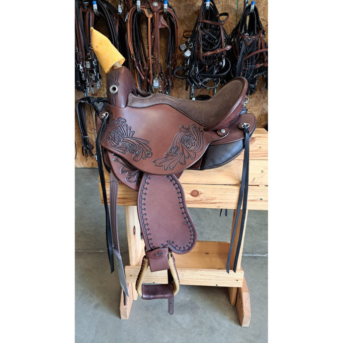DP Saddlery Quantum Size S1 Short & Light Western 1216-6215 New In Stock