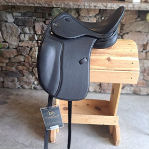 DP Saddlery Classic Dressage Doublee Size 17.5" 3350DB-6325 New In Stock