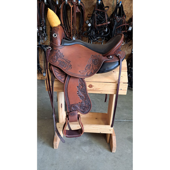 DP Saddlery Quantum Size S3 Short & Light Western 1216-6330 Consignment In Stock