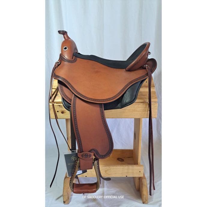 DP Saddlery Quantum Size S3 Western 1215-7120 Consignment In Stock