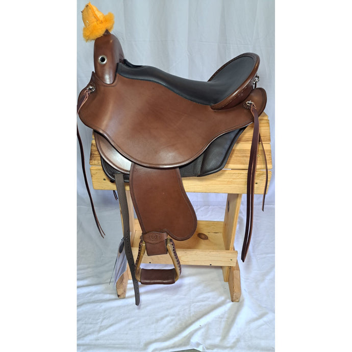 DP Saddlery Quantum Size S3 Western 1215-7218 Consignment In Stock