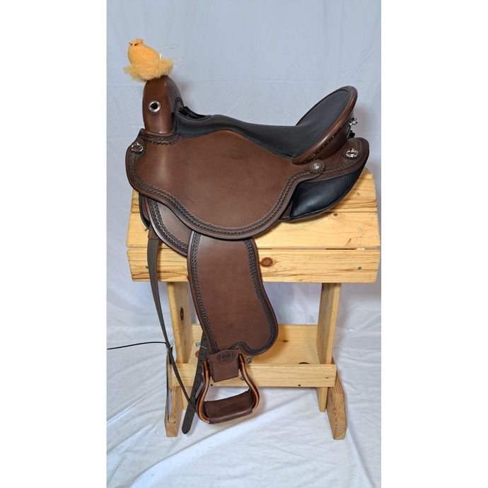 DP Saddlery Quantum Size S2 Short & Light Western 1216-7303 Consignment In Stock