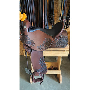 DP Saddlery Quantum Size S3 Short & Light Western 1216-7652 New In Stock