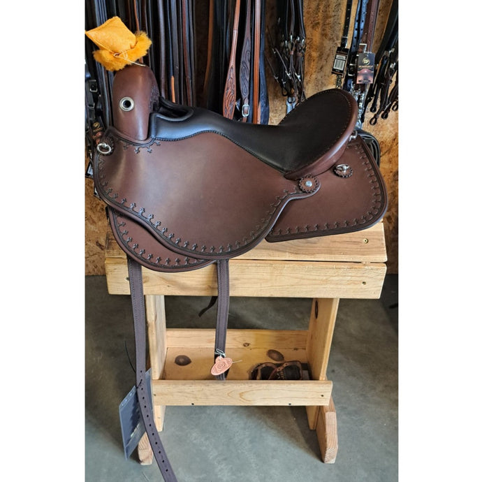 DP Saddlery Quantum Size S2 Short & Light Western 1216-7721 New In Stock