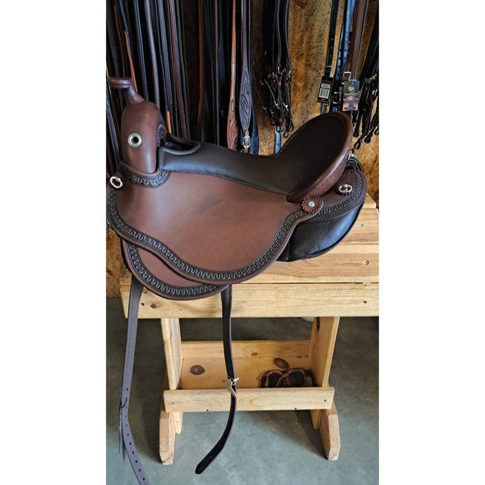DP Saddlery Quantum Size S2 Short & Light Western 1216-7737 New In Stock