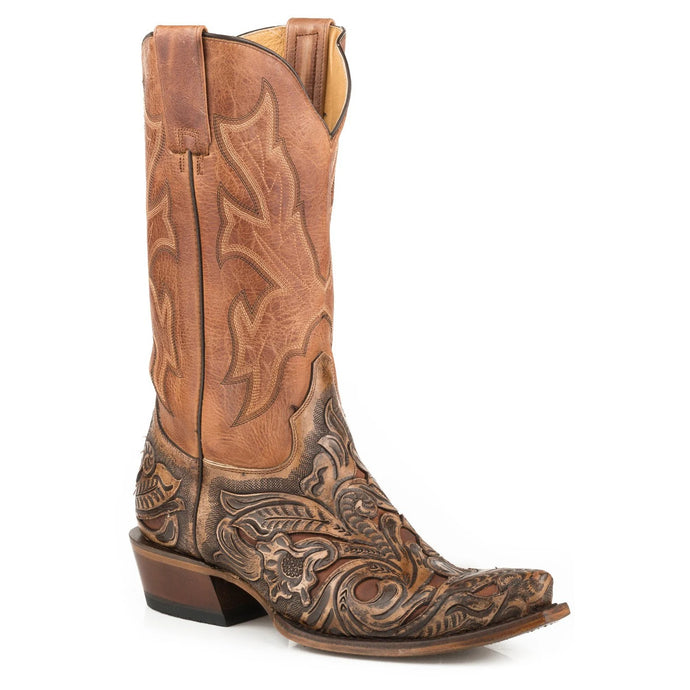 Stetson Brown Men's Wicks Snip Toe 3795