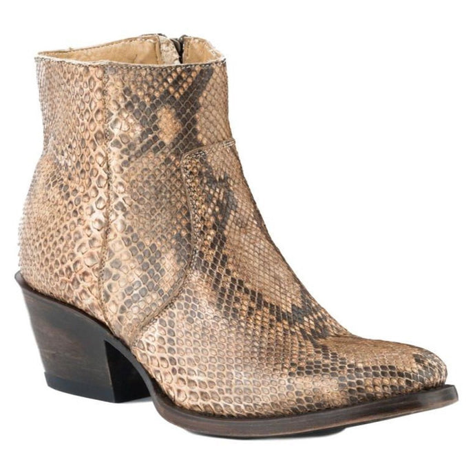Stetson Brown Women's Venice Python Round Toe 4009