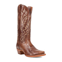 Load image into Gallery viewer, Dan Post Women&#39;s Katy Leather Brown Snip Toe Boot DP7056