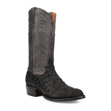 Load image into Gallery viewer, Dan Post Men&#39;s Makara Caiman Black Round Toe Boot DP7037