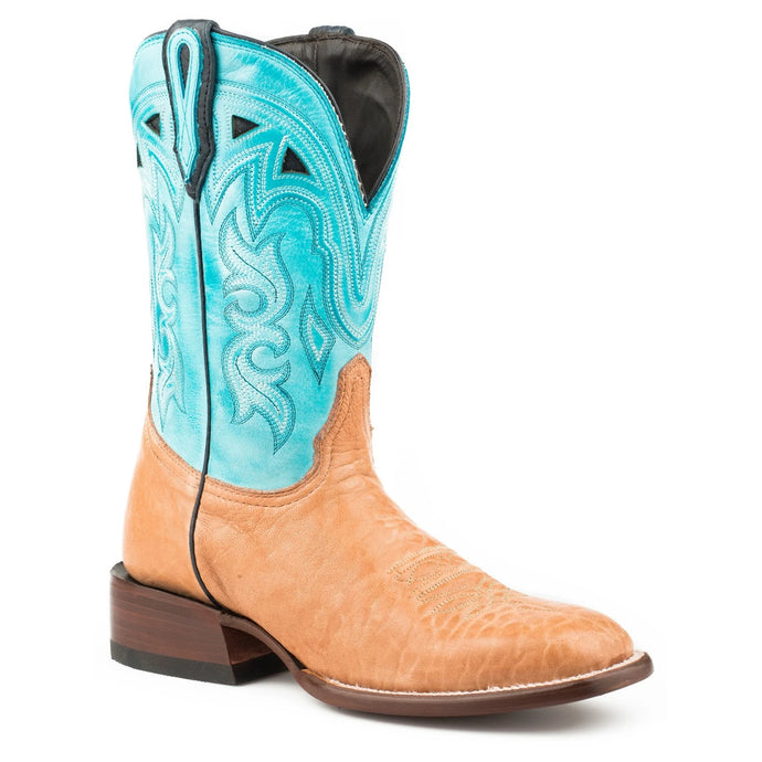 Stetson Tan Women's Florence Calf Medium Square Toe 0151