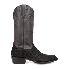 Load image into Gallery viewer, Dan Post Men&#39;s Makara Caiman Black Round Toe Boot DP7037