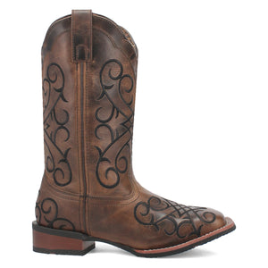 Laredo Women's Margo Leather Square Toe Boot 5620