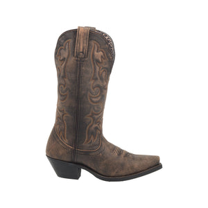 Laredo Women's Access Wide Calf Goat Leather Snip Toe Boot 51079