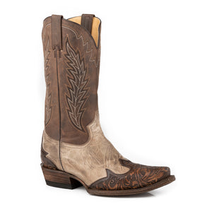 Stetson Tan Men's Blaze Snip Toe 4070