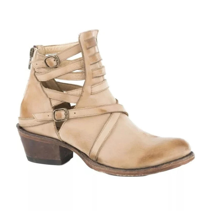 Stetson Brown Women's Mercy Cream Round Toe 1126