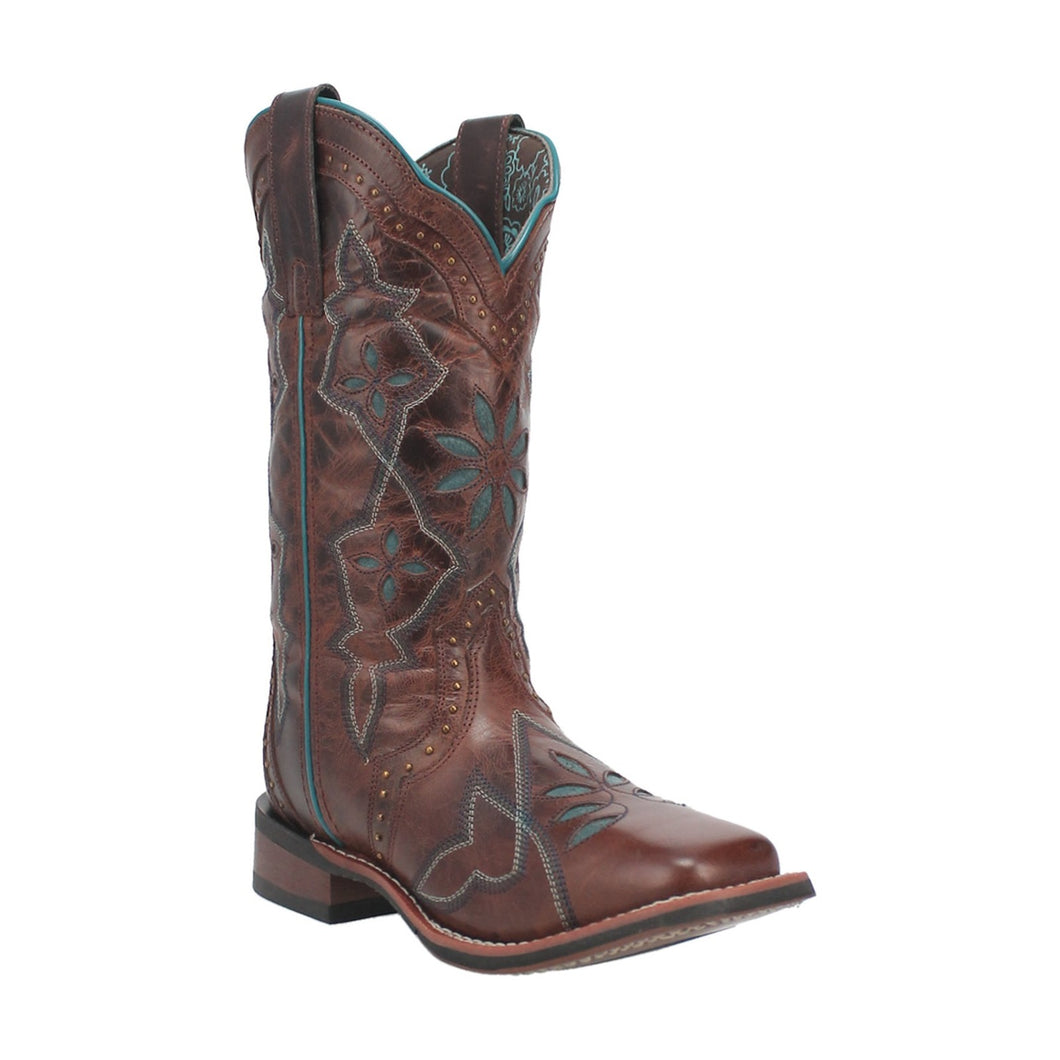 Laredo Women's Gillyann Leather Square Toe Boot 5929