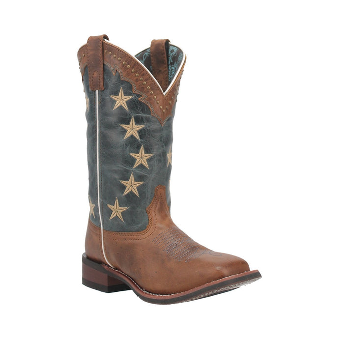 Laredo Women's Early Star Leather Square Toe Boot 5897