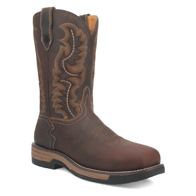 Laredo Men's Stringfellow Leather Square Toe Boot 6921