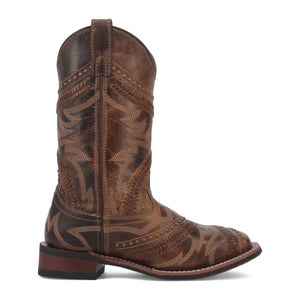 Laredo Women's Charli Leather Square Toe Boot 5893