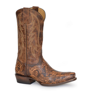 Stetson Brown Men's Legend Snip Toe 3870