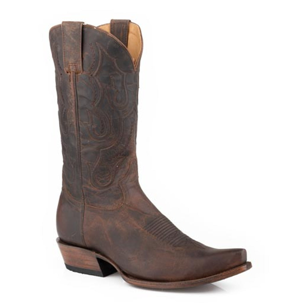 Stetson Brown Men's Cassidy Goat Snip Toe 4080