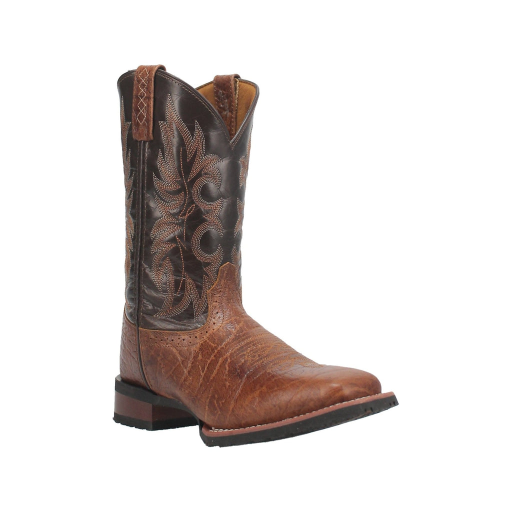 Laredo Men's Broken Bow Leather Square Toe Boot 7986 – BlackJack