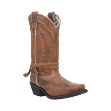 Load image into Gallery viewer, Laredo Women&#39;s Knot In Time Leather Square Toe Boot 51176