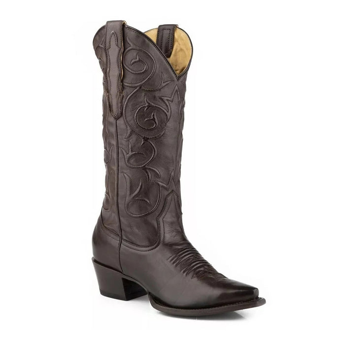 Stetson Brown Women's Callie Chocolate Calf Snip Toe 0247