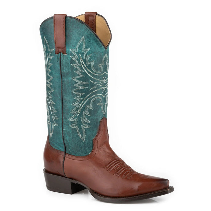 Stetson Brown Women's Freya Goat Leather Snip Toe 0249