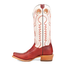 Load image into Gallery viewer, Dan Post Women&#39;s Adelaide Leather Red/White Square Toe Boot DP7048