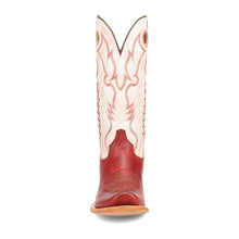 Load image into Gallery viewer, Dan Post Women&#39;s Adelaide Leather Red/White Square Toe Boot DP7048