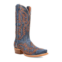 Load image into Gallery viewer, Dan Post Men&#39;s Triton Leather Blue Snip Toe Boot DP7032