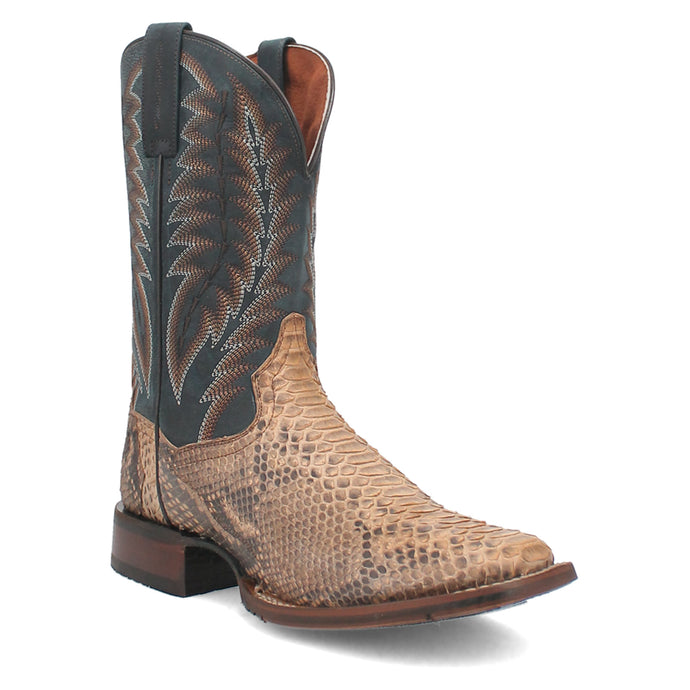 Dan Post Men's Templeton Python Beige Square Toe Boot DP4183