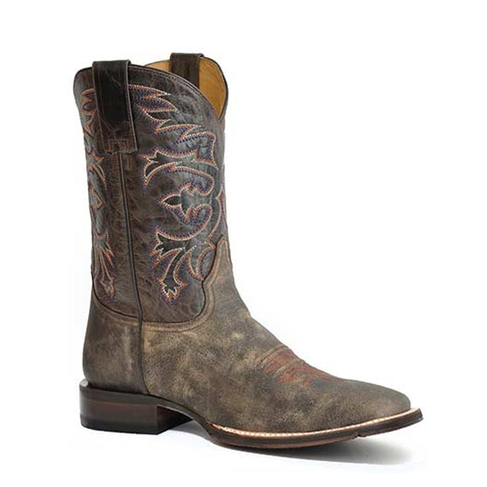 Stetson Brown Men's Buck Square Toe 0179