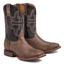 Load image into Gallery viewer, Tin Haul Men&#39;s Rowdy / American Rodeo Square Toe Boots 14-020-0077-0430 TA
