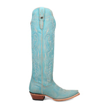 Load image into Gallery viewer, Dan Post Women&#39;s Celeste Leather Sky Blue Snip Toe Boot DP5111