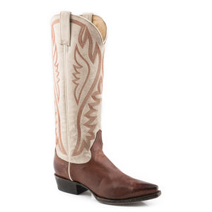 Stetson Brown Women's Liv Cognac Calf Snip Toe 1352