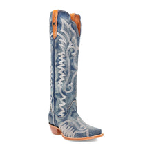 Load image into Gallery viewer, Dan Post Women&#39;s Denim Darlin Snip Toe Boot DP5108