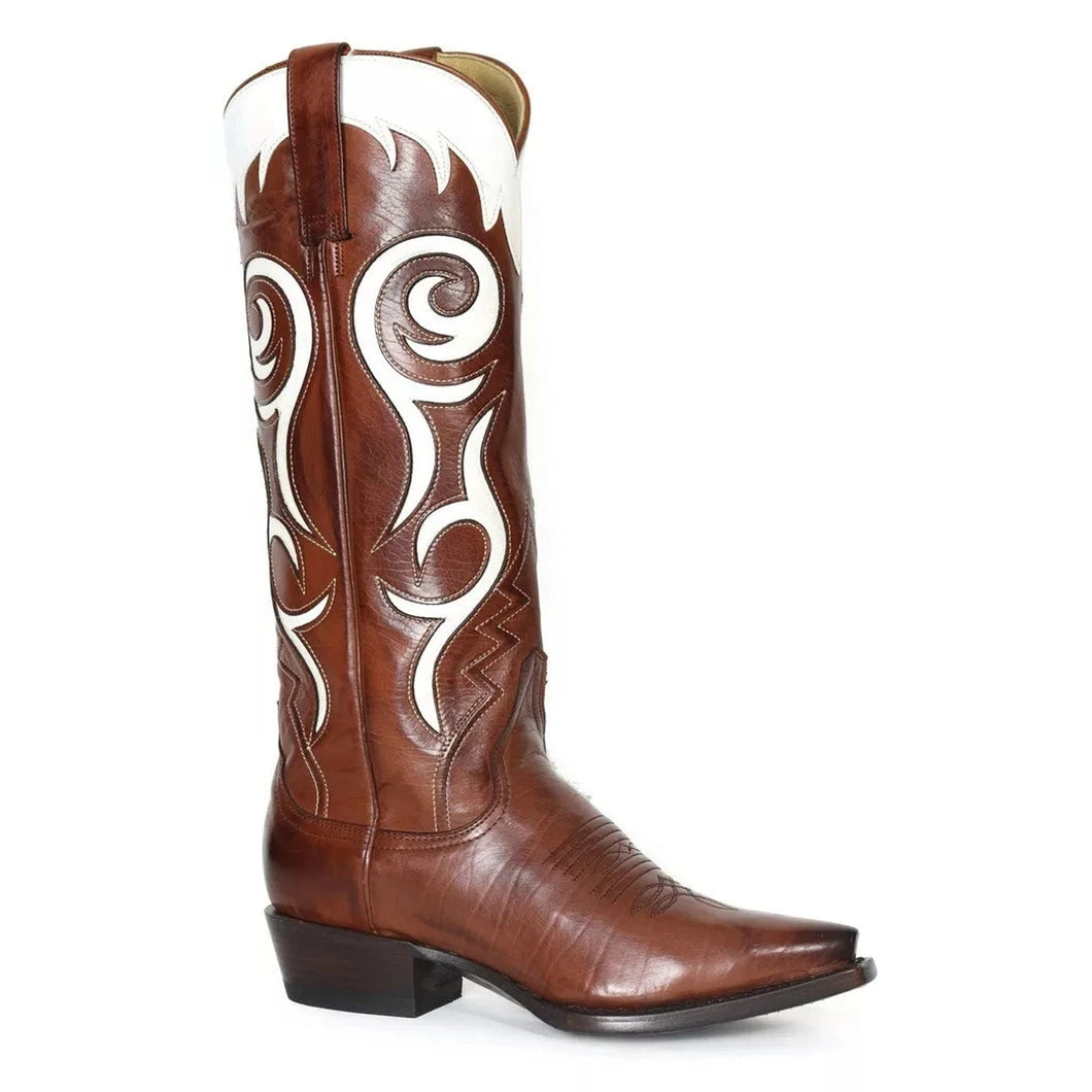 Stetson Brown Women's Mavis Calf Snip Toe 0864