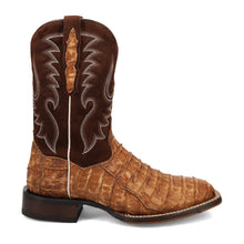 Load image into Gallery viewer, Dan Post Men&#39;s Leon Caiman Brass/Brown Rom Toe Boot DP5015