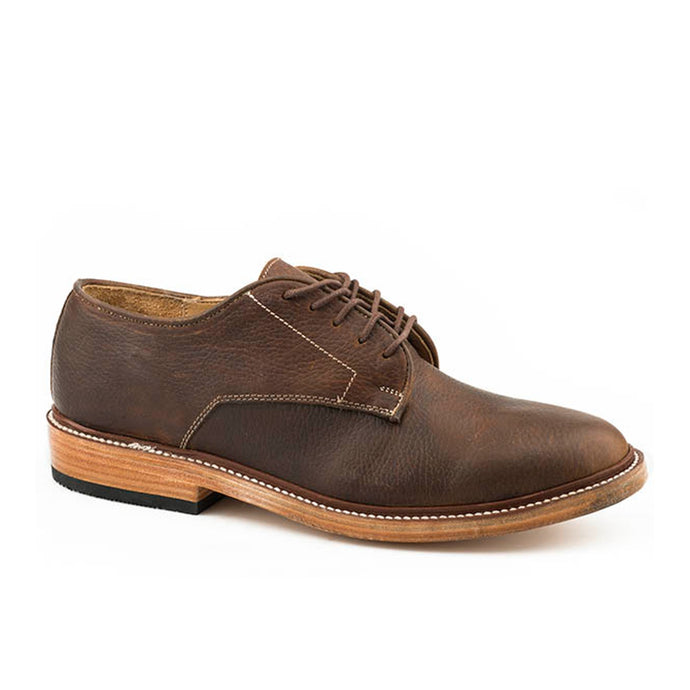 Stetson Brown Men's Oxford Heritage Snip Toe 0128