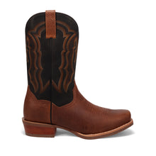 Load image into Gallery viewer, Dan Post Men&#39;s Creed Leather Saddle/Black Square Toe Boot DP7011