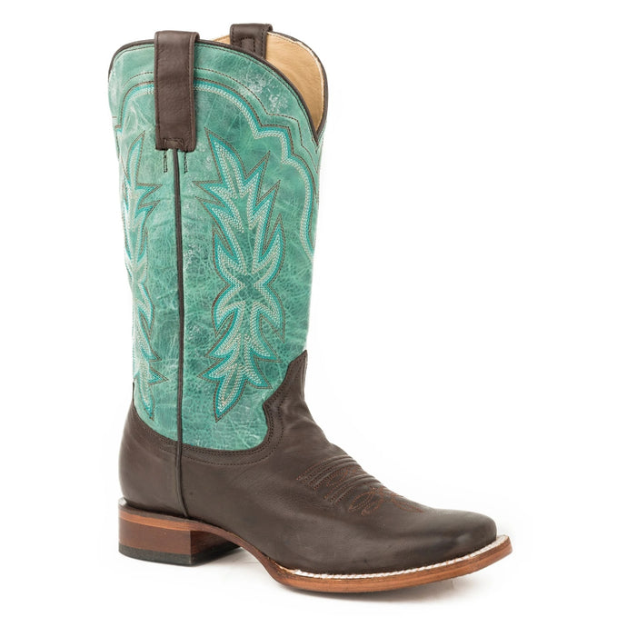 Stetson Brown Women's Jessica Square Toe 0728