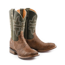 Load image into Gallery viewer, Tin Haul Men&#39;s I&#39;m In Stitches / Cowboy Heritage Square Toe Boots 14-020-0077-0473 TA